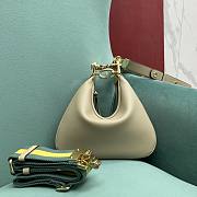 	 Kitlife Gucci Attache small shoulder bag beige - W23cm x H22cm x D5cm - 5
