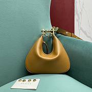 	 Kitlife Gucci Attache small shoulder bag brown - W23cm x H22cm x D5cm - 1