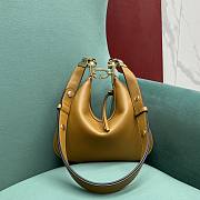 	 Kitlife Gucci Attache small shoulder bag brown - W23cm x H22cm x D5cm - 4