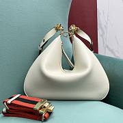 	 Kitlife Gucci Attache large shoulder bag white - 35×4.5×30cm - 4