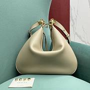 	 Kitlife Gucci Attache large shoulder bag beige - 35×4.5×30cm - 1