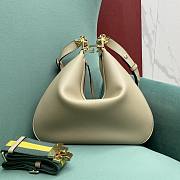 	 Kitlife Gucci Attache large shoulder bag beige - 35×4.5×30cm - 4