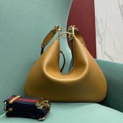 	 Kitlife Gucci Attache large shoulder bag brown - 35×4.5×30cm - 2