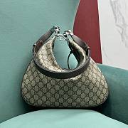 	 Kitlife Gucci Attache large shoulder bag gg beige ebony - 35×4.5×30cm - 4