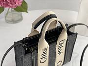Kitlife Chloe small woody tote bag with strap Cashmere Gray - 26.5 cmx20x8cm - 5