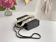 Kitlife Chloe small woody tote bag with strap Cashmere Gray - 26.5 cmx20x8cm - 4