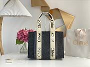 	 Kitlife Chloe medium woody tote bag with strap Cashmere Gray - 37*26*12cm  - 1