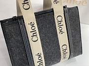 	 Kitlife Chloe medium woody tote bag with strap Cashmere Gray - 37*26*12cm  - 4