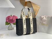 	 Kitlife Chloe medium woody tote bag with strap Cashmere Gray - 37*26*12cm  - 5