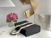 Kitlife Chloe large woody tote bag with strap Cashmere Gray - 45*33*13 cm - 5