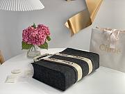 Kitlife Chloe large woody tote bag with strap Cashmere Gray - 45*33*13 cm - 4