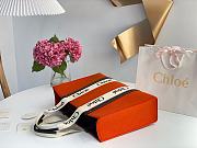 Kitlife Chloe large woody tote bag with strap flame orange - 45*33*13 cm - 4