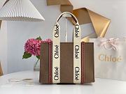 	 Kitlife Chloe medium woody tote bag with strap light brown - 37*26*12cm - 1