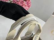 Kitlife Chloe medium woody tote bag with strap white - 37*26*12cm - 2