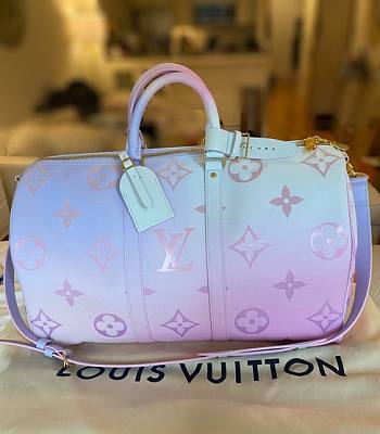 Kitlife Louis Vuitton KEEPALL 45B Sunrise Pastel - M59943 - 45 x 27 x 20 cm