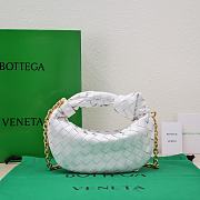 	 Kitlife Bottega Veneta Mini Jodie with chain white - 28x23x8cm - 5