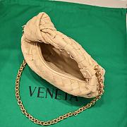 Kitlife Bottega Veneta Mini Jodie with chain Porridge - 28x23x8cm  - 3