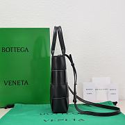 Kitlife Bottega Veneta Small Cassette Tote Bag Black - 22*16.5*5.5cm - 4