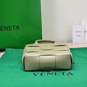 	 Kitlife Bottega Veneta Small Cassette Tote Bag Light Green - 22*16.5*5.5cm - 5