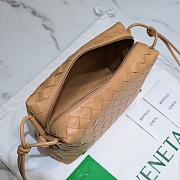 	 Kitlife Bottega Veneta Small Loop Camera Bag Almond - 22x15.5x9cm - 4
