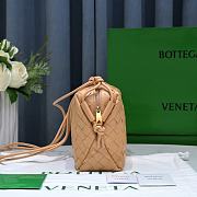 	 Kitlife Bottega Veneta Small Loop Camera Bag Almond - 22x15.5x9cm - 3