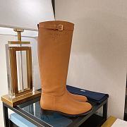 Kitlife Prada Long Leather Boots Black/Brown - 2