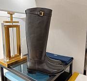 Kitlife Prada Long Leather Boots Black/Brown - 1