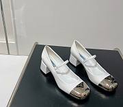 Kitlife Prada Mary Jane Pump - Black, White - 1