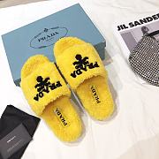 Kitlife Prada Tery Cloth Slides - White, Black, Yellow, Pink - 2