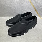 Kitlife Prada Nylon slip-on sneakers - Black, White - 2