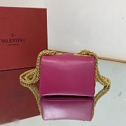 	 Kitlife Valentino ONE STUD NAPPA MICRO BAG WITH CHAIN BLOSSOM - 11x8x5cm - 2