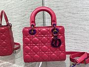 	 Kitlife Dior Lady Small Pink Cannage Lambskin - 20cm - 1