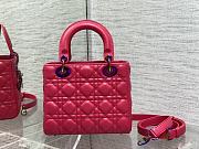 	 Kitlife Dior Lady Small Pink Cannage Lambskin - 20cm - 3