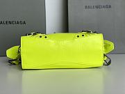 	 Kitlife Balenciaga NEO CAGOLE XS HANDBAG WITH RHINESTONES YELLOW - 26x13x18cm - 2