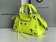 	 Kitlife Balenciaga NEO CAGOLE XS HANDBAG WITH RHINESTONES YELLOW - 26x13x18cm - 5