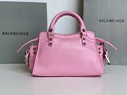 	 Kitlife Balenciaga NEO CAGOLE XS HANDBAG WITH RHINESTONES PINK - 26x13x18cm - 3