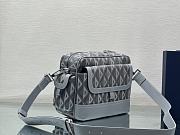 KITLIFE DIOR HIT THE ROAD MESSENGER BAG GREY - 26 x 21 x 8 cm - 2