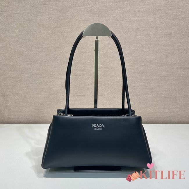 Kitlife Prada Small leather bag black - 1BA368 - 25x13.5x13cm - 1