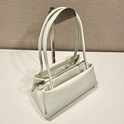 	 Kitlife Prada Small leather bag white - 1BA368 - 25x13.5x13cm - 4