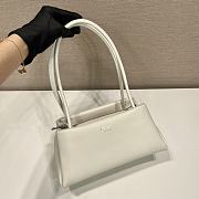 	 Kitlife Prada Small leather bag white - 1BA368 - 25x13.5x13cm - 2