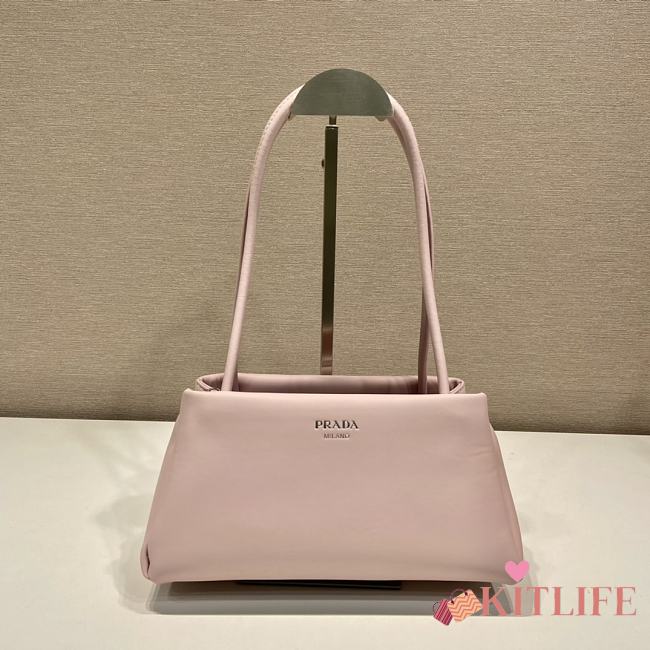 	 Kitlife Prada Small leather bag alabaster pink - 1BA368 - 25x13.5x13cm - 1