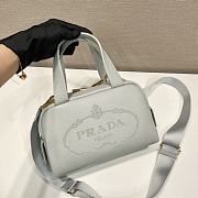 	 Kitlife Small leather top-handle bag blue - 1BB078 - 25x16x10cm - 5