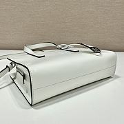 	 Kitlife Prada Re-Edition 1995 brushed-leather mini handbag white - 1BA357 - 22.5x15x6cm - 5