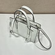 	 Kitlife Prada Re-Edition 1995 brushed-leather mini handbag white - 1BA357 - 22.5x15x6cm - 2