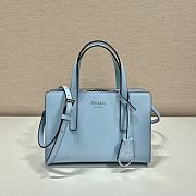 	 Kitlife Prada Re-Edition 1995 brushed-leather mini handbag blue - 1BA357 - 22.5x15x6cm - 1