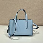 	 Kitlife Prada Re-Edition 1995 brushed-leather mini handbag blue - 1BA357 - 22.5x15x6cm - 5