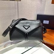 Prada Padded Nappa Leather Signaux  – 1BC165 – 32x21x12 cm - 4