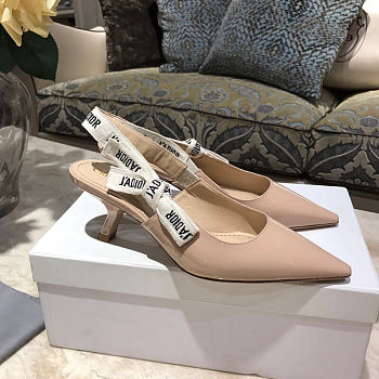 	 Kitlife Dior J'ADIOR SLINGBACK PUMP BEIGE LEATHER - Flat,6.5cm,10cm