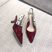 	 Kitlife Dior J'ADIOR SLINGBACK PUMP RED LEATHER - Flat,6.5cm,10cm - 2