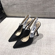 	 Kitlife Dior J'ADIOR SLINGBACK PUMP BLACK BRUSHED LEATHER - Flat,6.5cm,10cm - 2